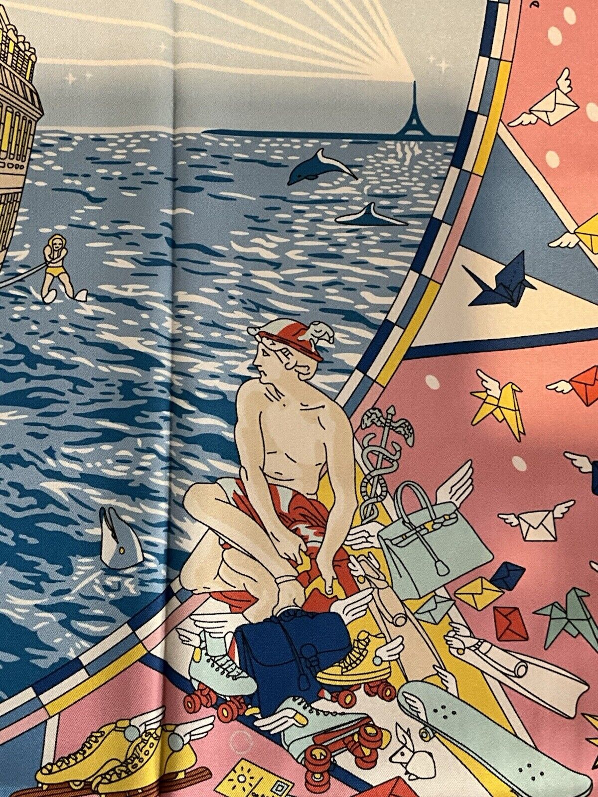 Hermes Style Scarf 90cm, 35" Square