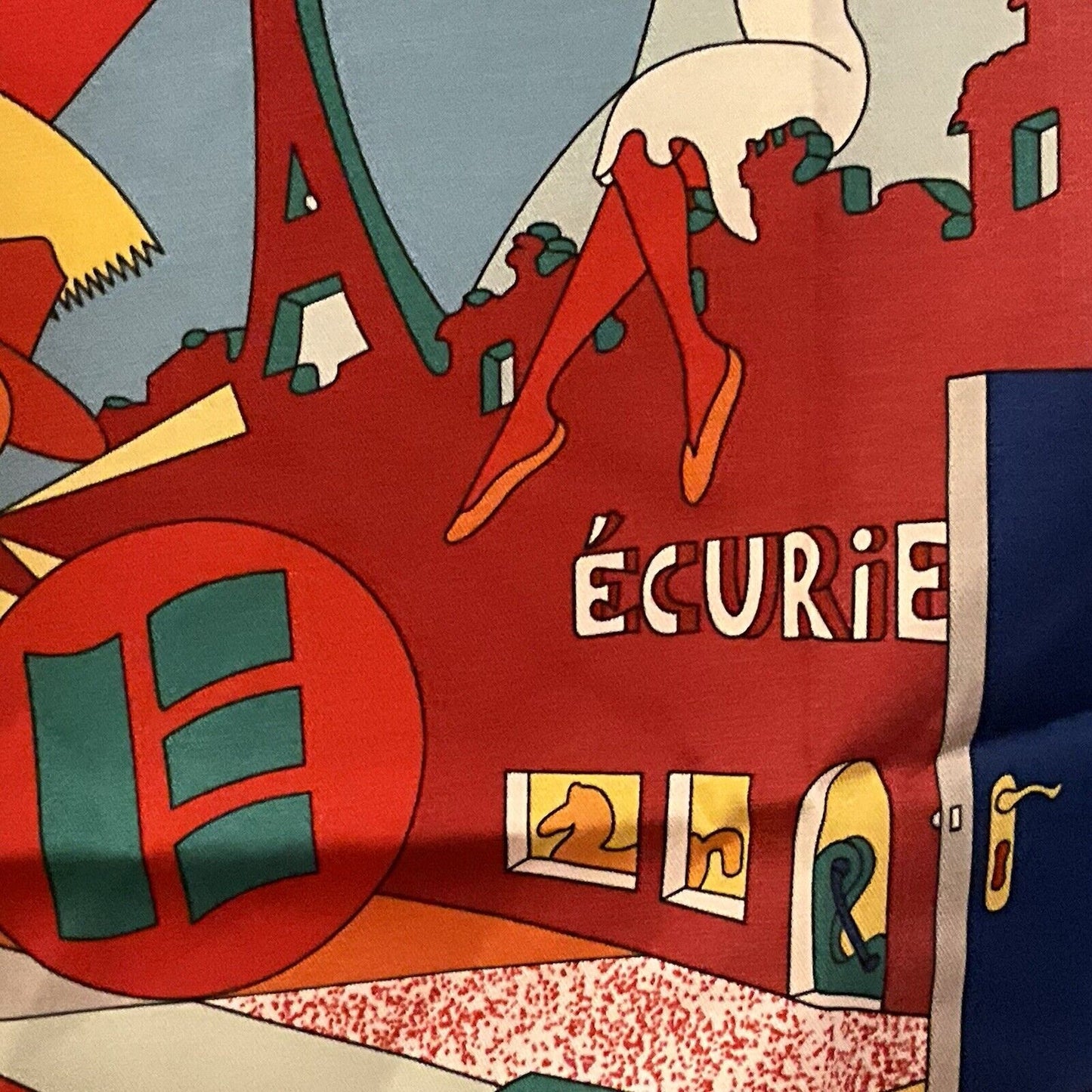Hermes Style Scarf 90cm, 35" Square