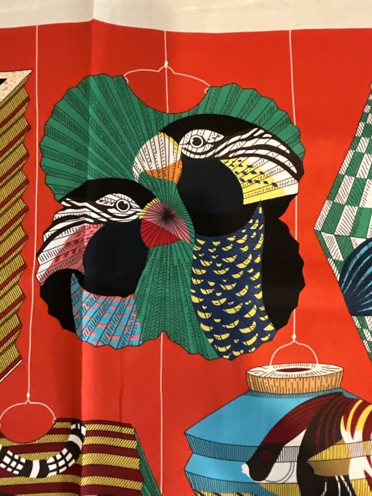 Designer Style, Elegant 90cm, 35inch Square Printed Head Neck Scarf Men Woman