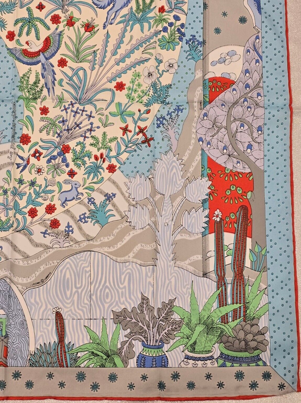 Hermes Styl Scarf 90cm, 35" Square