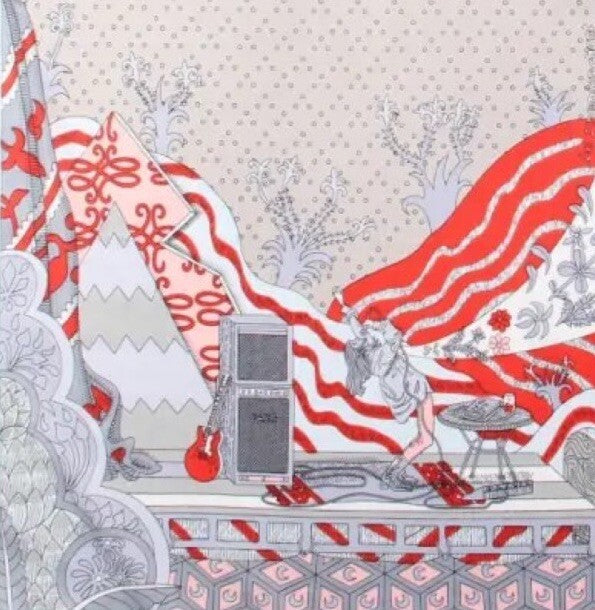 Hermes Style Scarf 90cm, 35" Square