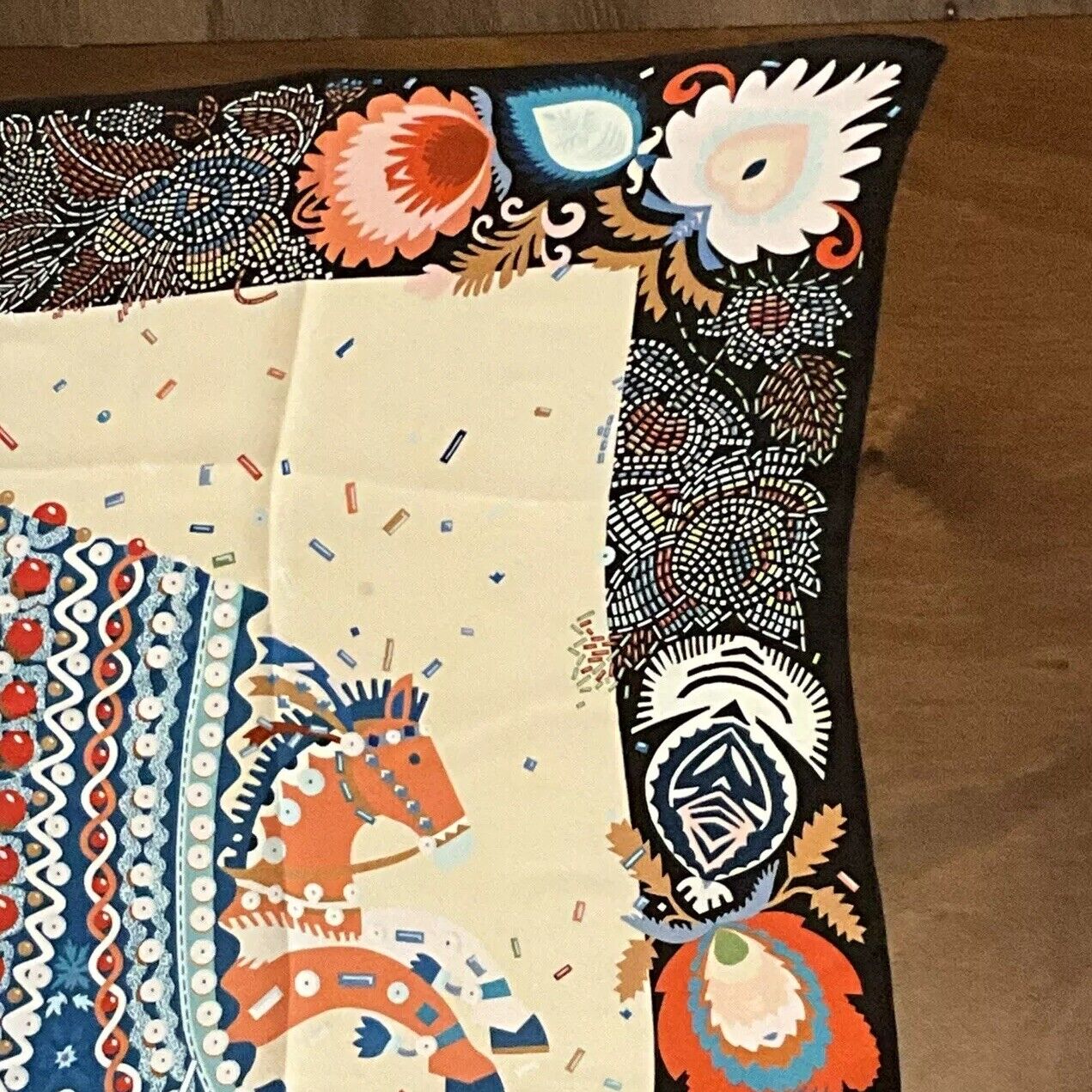 Hermes Style Scarf 90cm, 35" Square