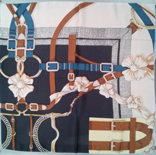 Hermes Style Scarf 90cm, 35" Square