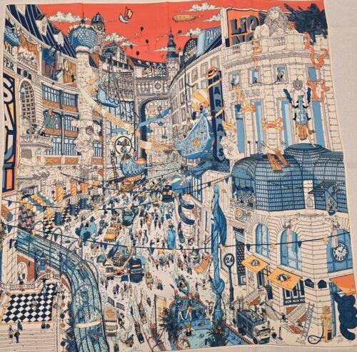 Designer Style, Elegant 90cm, 35inch Square Printed Head Neck Scarf Men Woman