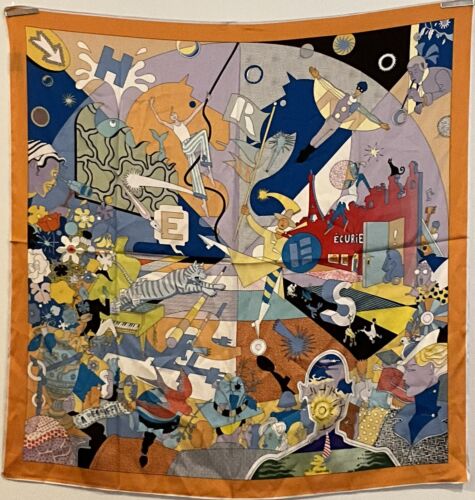 Hermes Style Scarf 90cm, 35" Square