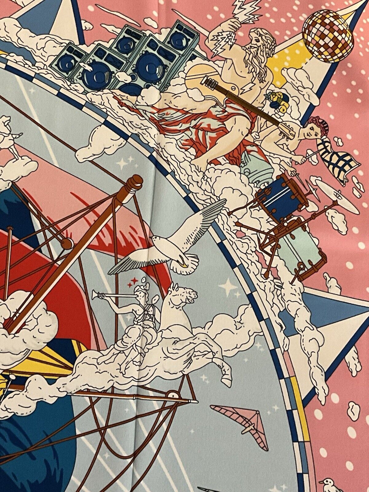 Hermes Style Scarf 90cm, 35" Square