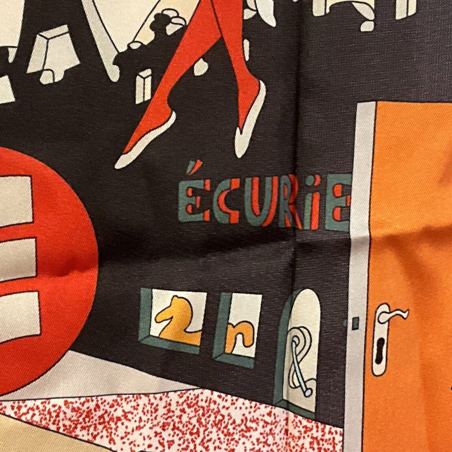 Hermes Style Scarf 90cm, 35" Square