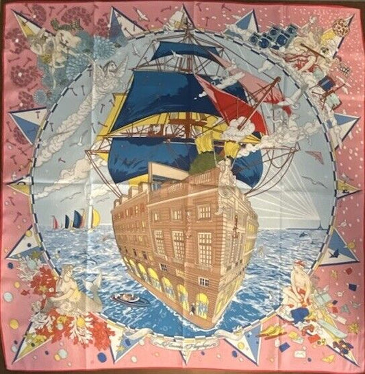 Hermes Style Scarf 90cm, 35" Square