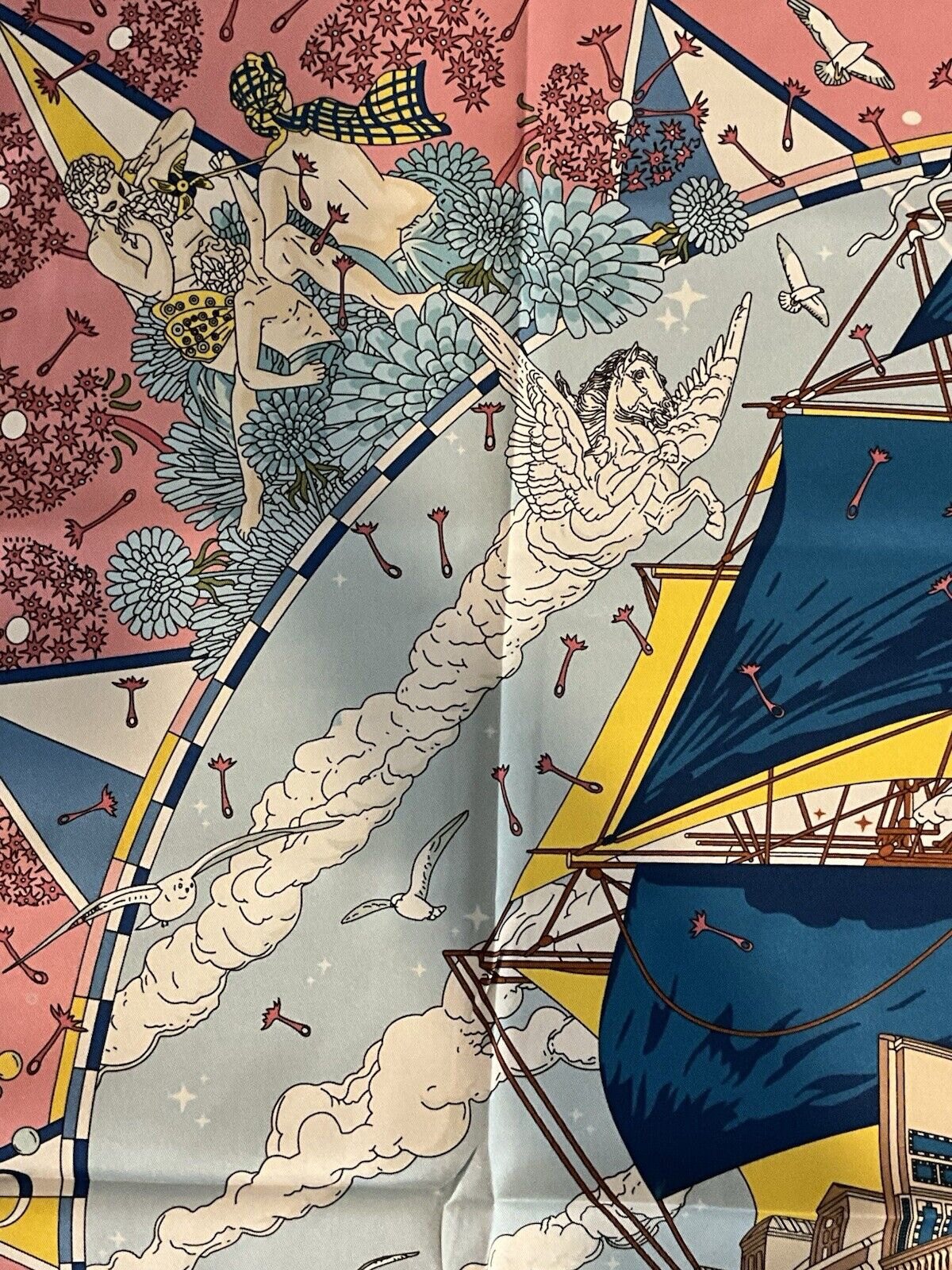 Hermes Style Scarf 90cm, 35" Square