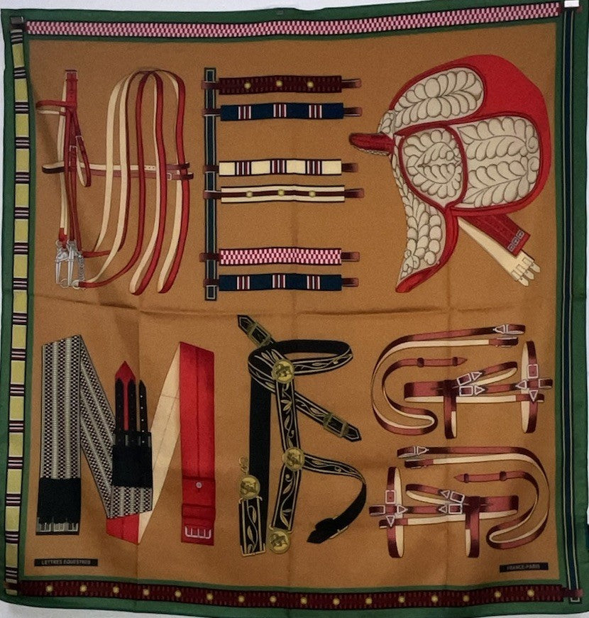 Designer Style, Elegant 90cm, 35inch Square Printed Head Neck Scarf Men Woman