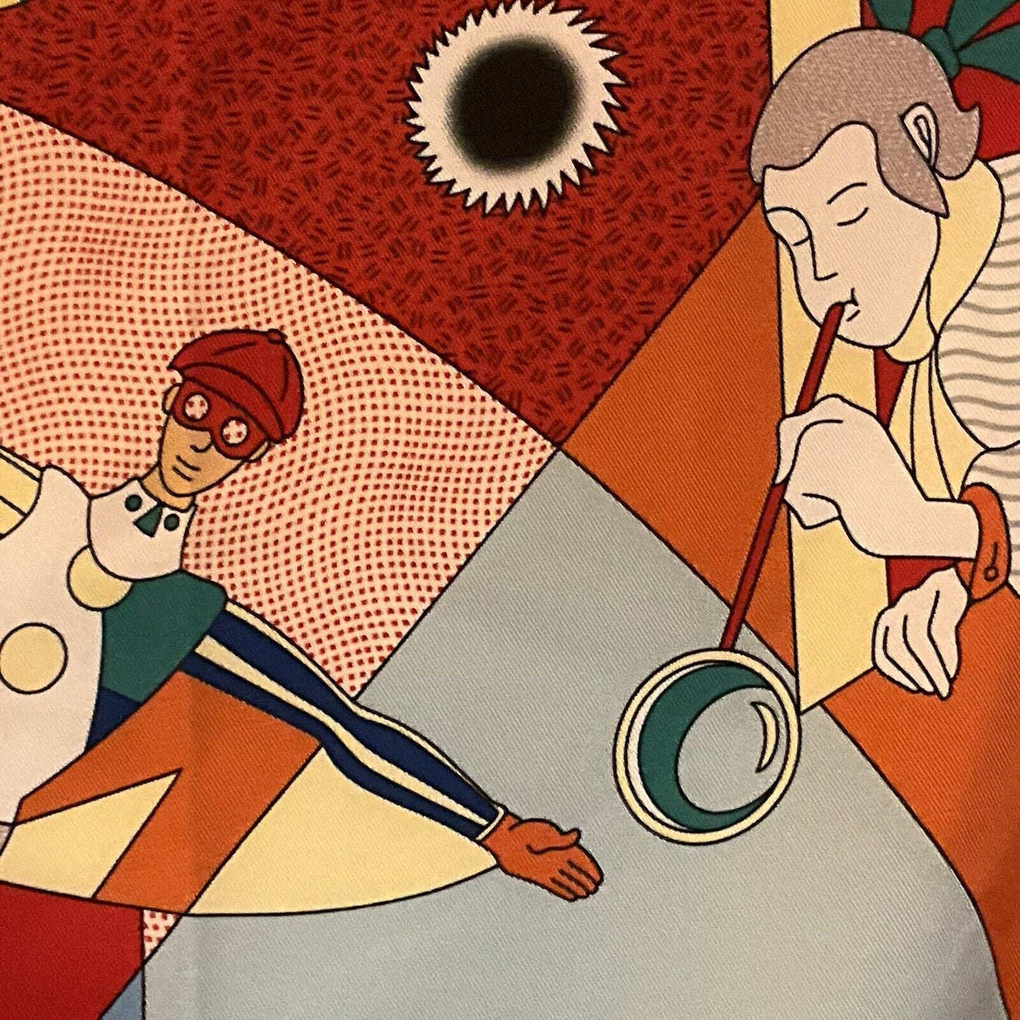 Designer Style, Elegant 90cm, 35inch Square Printed Head Neck Scarf Men Woman