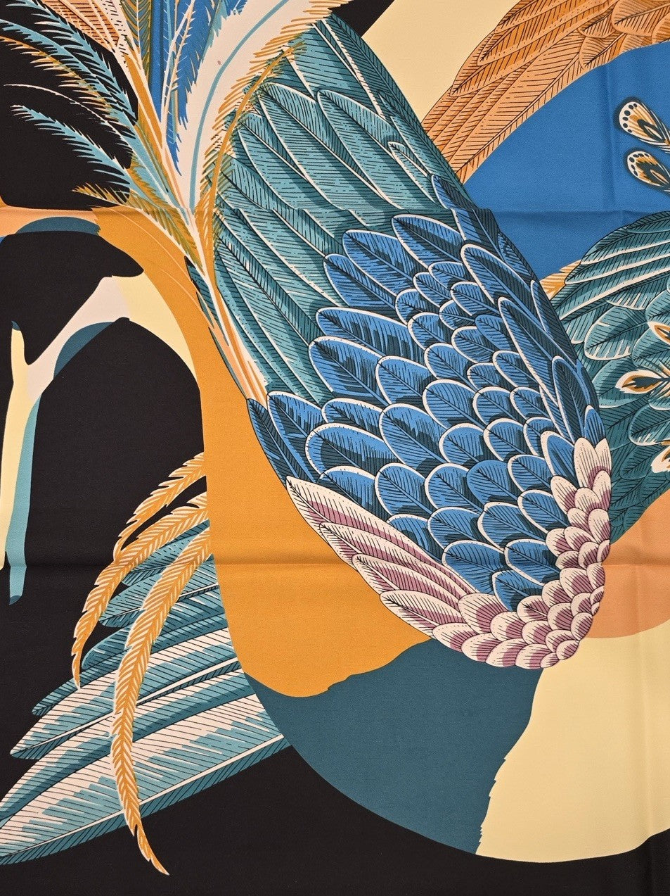 Designer Style, Elegant 90cm, 35inch Square Printed Head Neck Scarf Men Woman