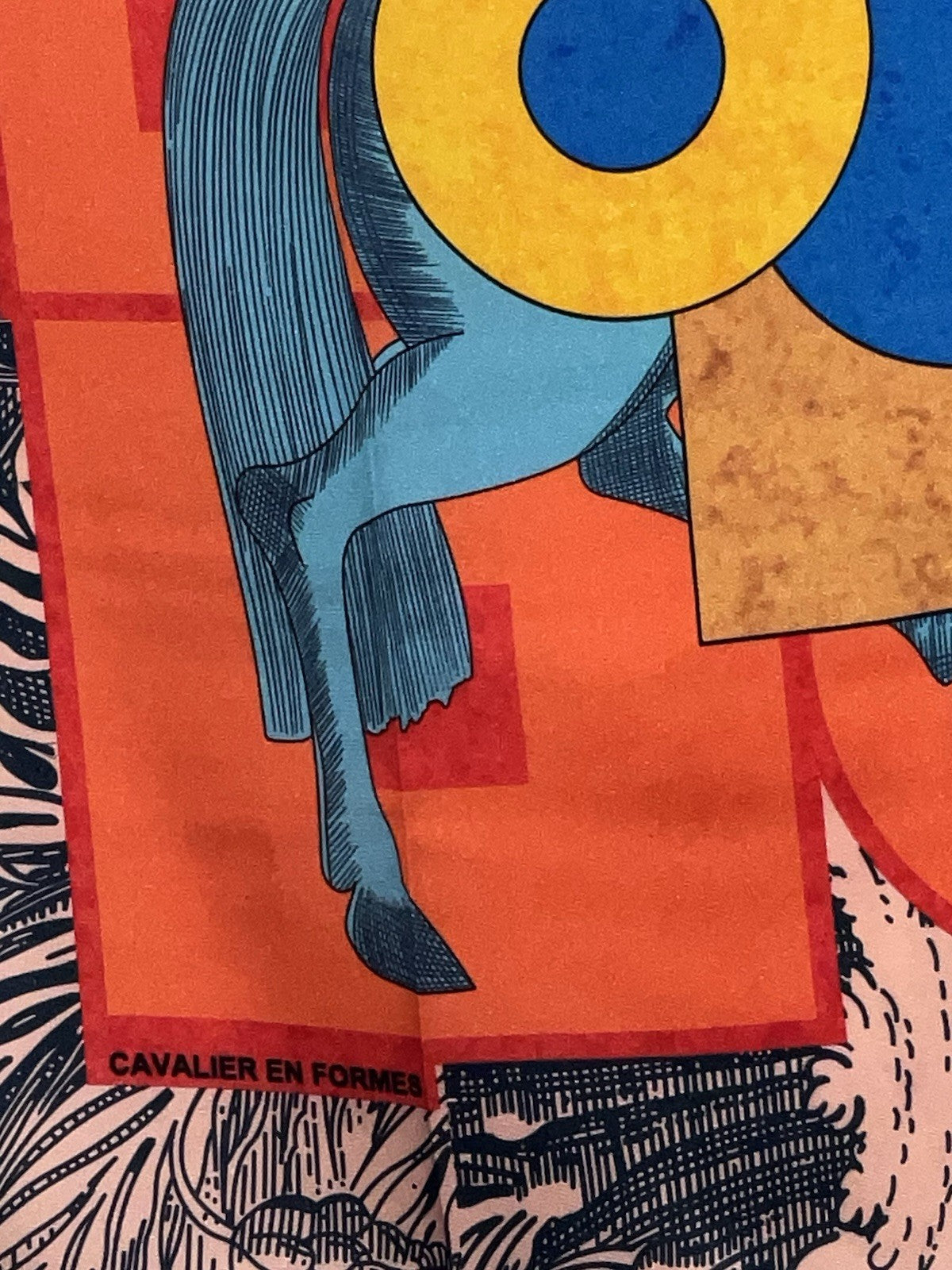 Designer Style, Elegant 90cm, 35inch Square Printed Head Neck Scarf Men Woman