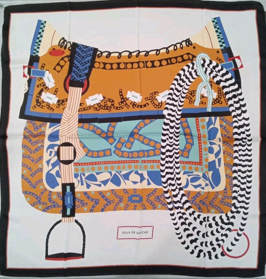 Hermes Style Scarf 90cm, 35" Square
